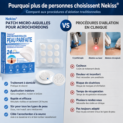 👩‍⚕️💕 𝐵𝑜𝑢𝑡𝑖𝑞𝑢𝑒 𝑂𝑓𝑓𝑖𝑐𝑖𝑒𝑙𝑙𝑒 | 𝑵𝐞𝒌𝐢𝐬𝐬® 🌿𝑴𝒊𝒄𝒓𝒐𝒏𝒆𝒆𝒅𝒍𝒆𝒔 𝑷𝒆𝒂𝒖 𝑷𝒂𝒓𝒇𝒂𝒊𝒕𝒆 É𝒍𝒊𝒎𝒊𝒏𝒂𝒕𝒊𝒐𝒏 𝑫𝒆𝒔 𝑽𝒆𝒓𝒓𝒖𝒆𝒔 𝑷𝒂𝒕𝒄𝒉 (𝑃𝑜𝑢𝑟 𝑙𝑒𝑠 𝑎𝑐𝑟𝑜𝑐ℎ𝑜𝑟𝑑𝑜𝑛𝑠, 𝑙𝑒𝑠 𝑝𝑒𝑡𝑖𝑡𝑒𝑠 𝑒𝑥𝑐𝑟𝑜𝑖𝑠𝑠𝑎𝑛𝑐𝑒𝑠 𝑐𝑢𝑡𝑎𝑛é𝑒𝑠, 𝑙𝑒𝑠 𝑣𝑒𝑟𝑟𝑢𝑒𝑠, 𝑙𝑒𝑠 𝑔𝑟𝑎𝑖𝑛𝑠 𝑑𝑒 𝑏𝑒𝑎𝑢𝑡é, 𝑙𝑒𝑠 𝑡𝑎𝑐ℎ𝑒𝑠 𝑑𝑒 𝑣𝑖𝑒𝑖𝑙𝑙𝑒𝑠𝑠𝑒 𝑒𝑡 𝑙𝑒𝑠 𝑝𝑟𝑜𝑏𝑙è𝑚𝑒𝑠 𝑑𝑒 𝑝𝑖𝑔𝑚𝑒𝑛𝑡𝑎𝑡𝑖𝑜𝑛)